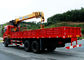 Dongfeng 10Ton Hoisting Truck Mounted with Hydraulic XCMG Straight 4-Arm Telescopic Boom Crane