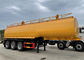 3 Axle 45000L Tank Semi Trailer For Drinking Water Delivery