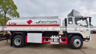Camion-citerne à carburant mobile FAW 4x2 avec distributeur Censtar