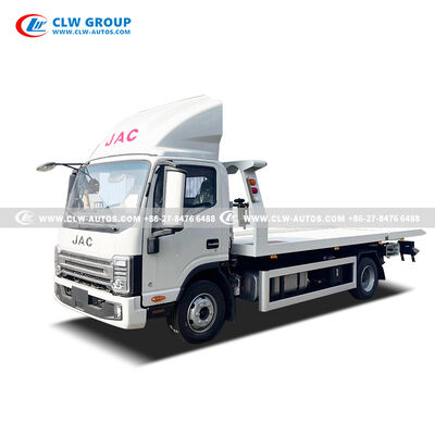 JAC 4-Ton Flatbed Recovery Truck with Efficient Recovery Performance and Corrosion-Resistant Construction