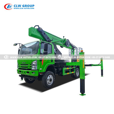 ISUZU 4×4 33-Meter Telescopic Cherry Picker Truck