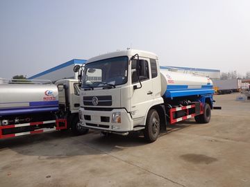 180hp 15000 Liters Water Bowser Truck , Dongfeng 6 Wheel Portable Water Truck