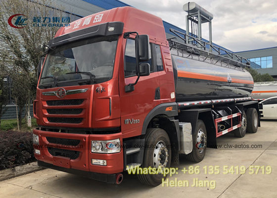 FAW 8x4 20CBM RHD Dilute Sulfuric Acid Chemical Transport Truck