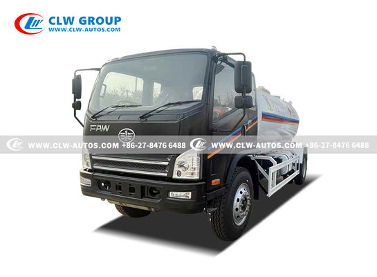 Right Hand Drive FAW 5 Ton 10m³ LPG Bobtail / Tanker Truck for African Markets | High-Safety LPG Delivery Vehicle