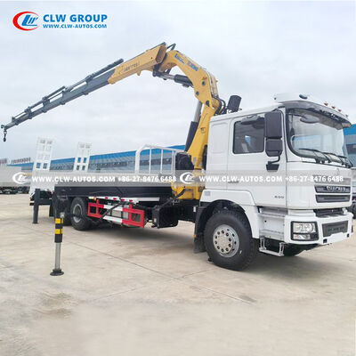 SHACMAN 6×4 Heavy-Duty 16-Ton Folding Boom Truck Mounted Crane with 360-Degree Rotation