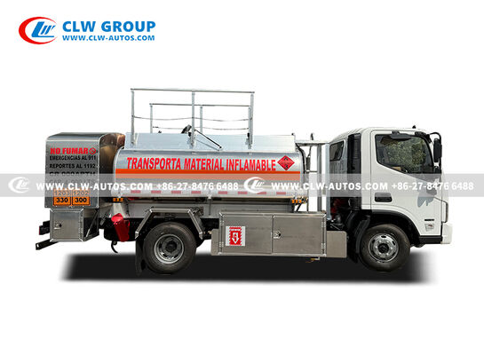 FOTON AUMARK S Aluminum Alloy 4m³ Dual-System Refueling Truck for Efficient Fuel Delivery