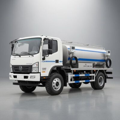SINOTRUK HOWO CAFU 6000L Fuel Refueling Truck with Dual-Compartment Tank and YUNNEI YN4102 Diesel Engine