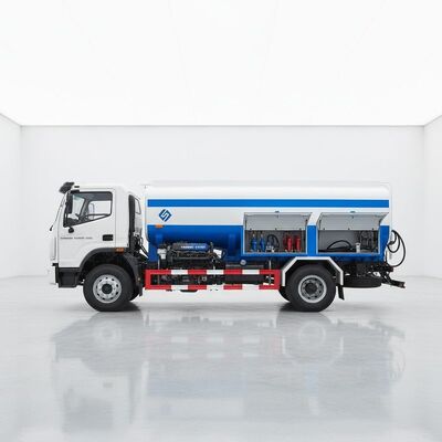 SINOTRUK HOWO CAFU 6000L Fuel Refueling Truck with Dual-Compartment Tank and YUNNEI YN4102 Diesel Engine