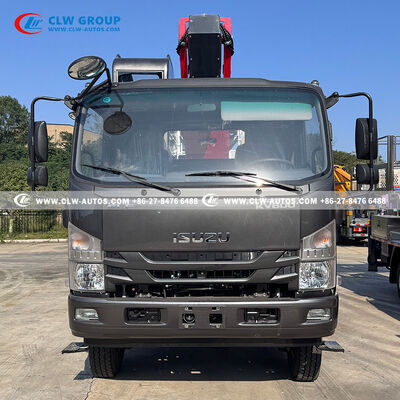 ISUZU KV600 30m Aerial Work Platform Truck with 7-Section Telescopic Boom and 360° Continuous Rotation