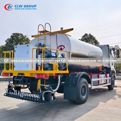 FAW J6L 10CBM Asphalt Distributor Truck with Computer-Controlled Spray Accuracy and RIELLO Burner for Flawless Road Construction