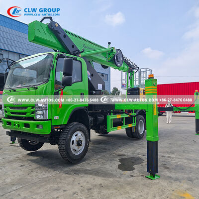 ISUZU 4×4 33-Meter Telescopic Cherry Picker Truck