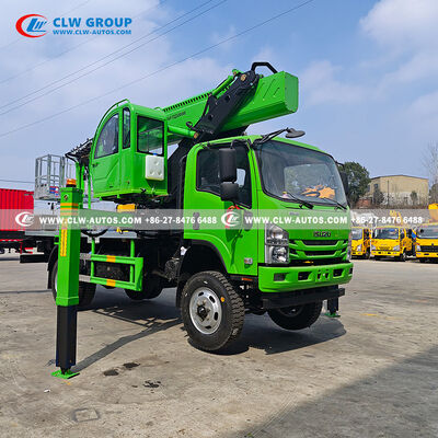 ISUZU 4×4 33-Meter Telescopic Cherry Picker Truck