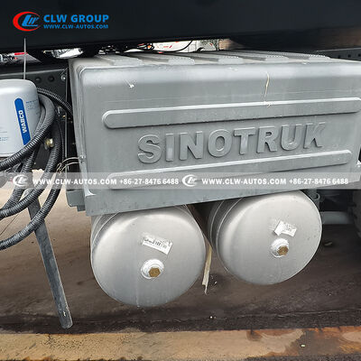 SINOTRUK HOWO 15T On-Site Mixed Explosive Truck with PLC-Based Automated Mixing and 360-Degree Rotating Hose Guide Boom