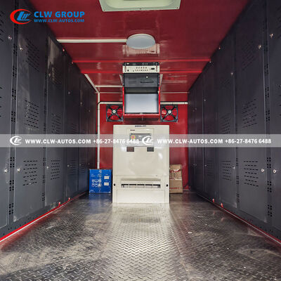 HOWO P3 LED Mobile Advertising Truck with P4 LED Display, 15KW Diesel Generator, and Flexible Content Management