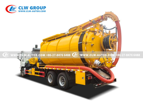 Isuzu 6x4 Sewer Cleaning Truck with 20 m³ Tank Capacity and Cold-Weather Resilience for Municipal Sanitation