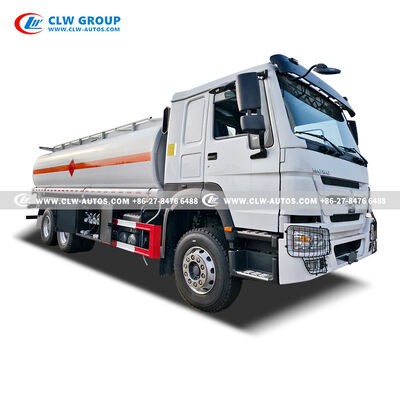 HOWO 371HP 20,000L Fuel Tanker Truck – 6x4 Heavy-Duty Diesel Bowser for Mining and Commercial Fuel Distribution