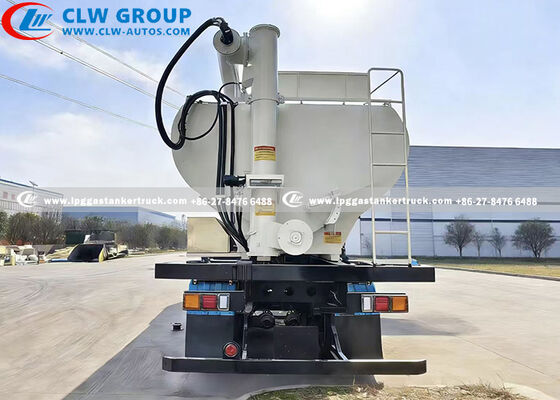 12.6m 6 Compartments Carbon Steel Feed Trailer for Bulk Feed and Mixed Ration Delivery