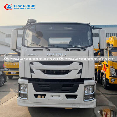 Isuzu FTR 4x2 Flatbed Wrecker with 8-Ton Recovery Capacity, 7.2m Deck, and 205HP Diesel Engine for Towing Companies