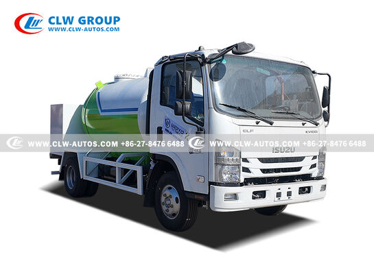 Isuzu KV100 4x2 LPG Refueling Truck with 5m³ Tank 120HP Euro 5 Engine Mobile Gas Dispensing Unit