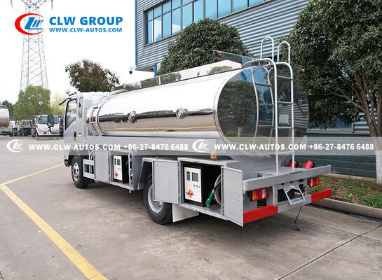 HOWO 4x2 RHD Aluminum Refueling Truck with Dual-Dispenser