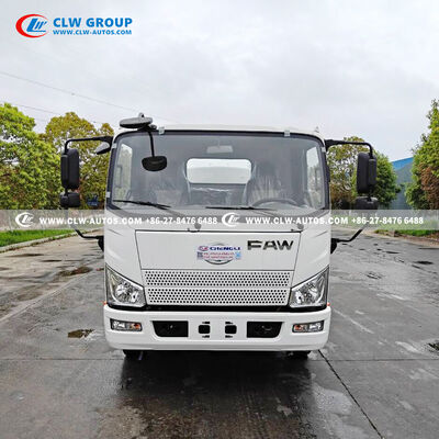 FAW 5m³ Capacity 304-2B Stainless Steel Water Sprinkler Truck with Euro III Engine for Municipal & Industrial Use