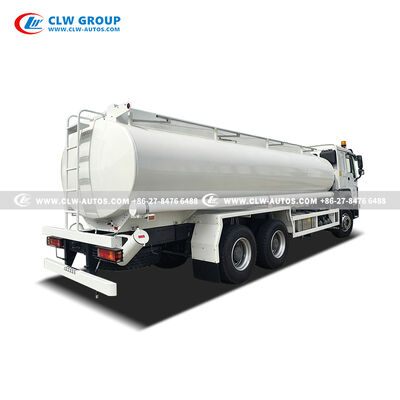 Sinotruk HOWO 6x4 20,000L Fuel Tanker Truck with 340HP Diesel Engine and PTO-Driven Pump for Bulk Fuel Transport