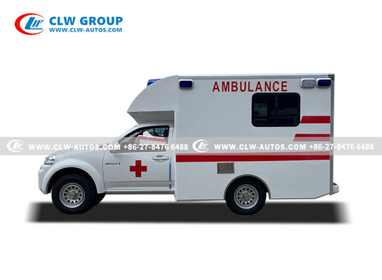 Foton 4x4 All-Terrain Ward-Type Ambulance with Mitsubishi 210HP Engine & Customizable Medical Suite