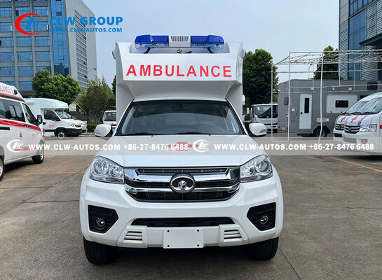 Foton 4x4 All-Terrain Ward-Type Ambulance with Mitsubishi 210HP Engine & Customizable Medical Suite