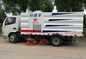 Narrow Street Sweeping Broom Sweeper Truck With 3.5M3 Vacuum Dust Tank