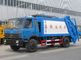 Rear Swing Arm Loading Compact Garbage Truck 8 Ton 10m3 Automatic Operation