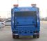 Self Compress Side Loader Waste Truck , 6CBM Rubbish Compactor Truck