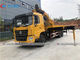 Dongfeng 6x4 12T Truck Mounted Telescopic Crane