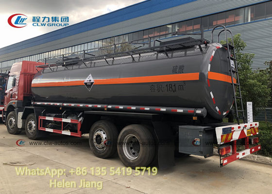 FAW 8x4 20CBM RHD Dilute Sulfuric Acid Chemical Transport Truck