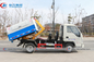 4 CBM Dongfeng Hydraulic Hook Lifting Truck For Garbage Collection